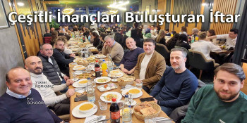 Duisburglu şirket çalışanlarına iftar sundu