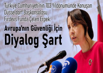 DÜSSELDORF'TA ÇİFTE COŞKU YAŞANDI