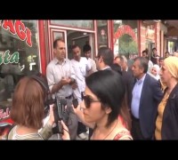 Sur'da HDP heyetine tepki